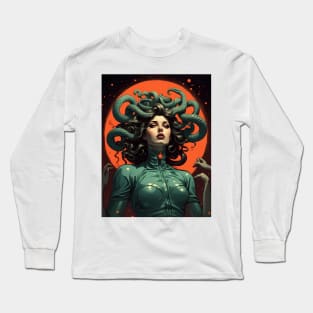 Medusa In Space Long Sleeve T-Shirt